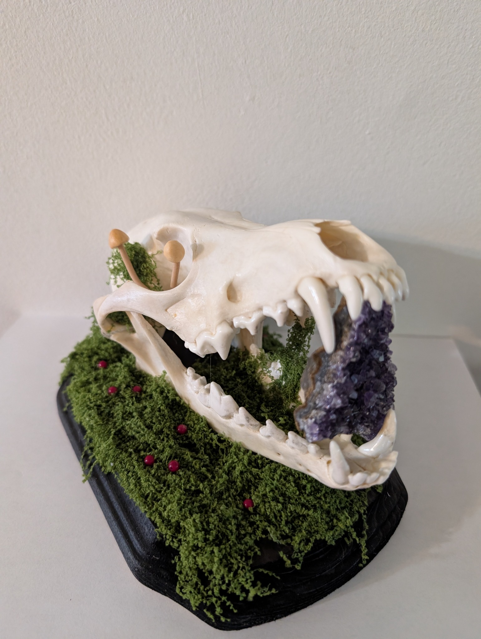 Amethyst Skull